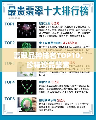 翡翠品种排名TOP10，珍稀珍品鉴赏